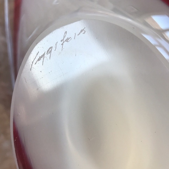 Swedish Paul Kedelv Coquille Glass Bowl, 1950’s. - Picture 7 of 7